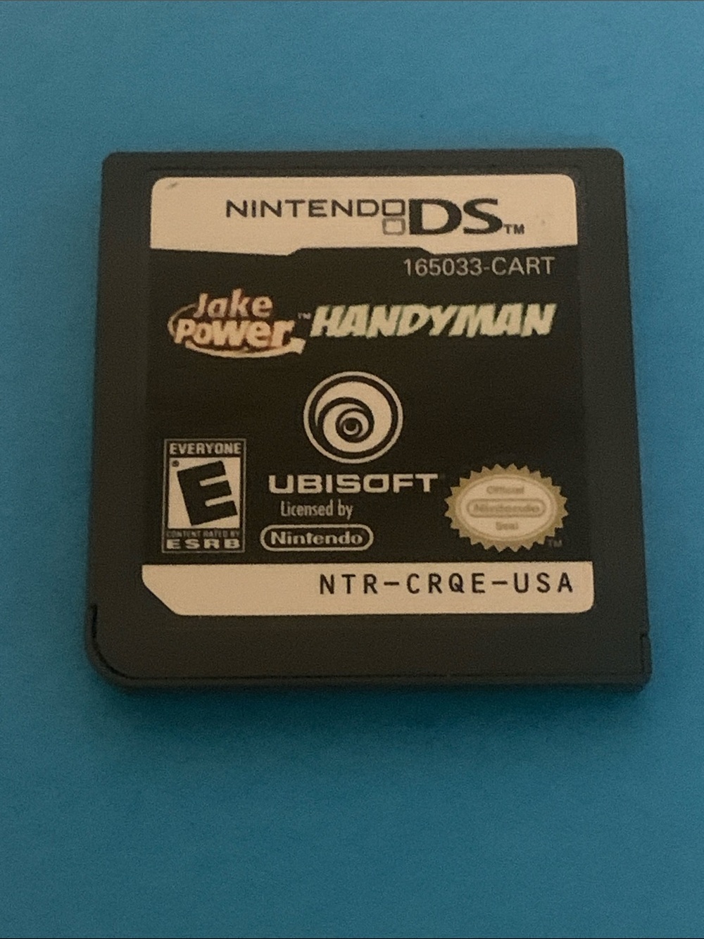 Nintendo DS Jake Power Handyman Game Card - Black